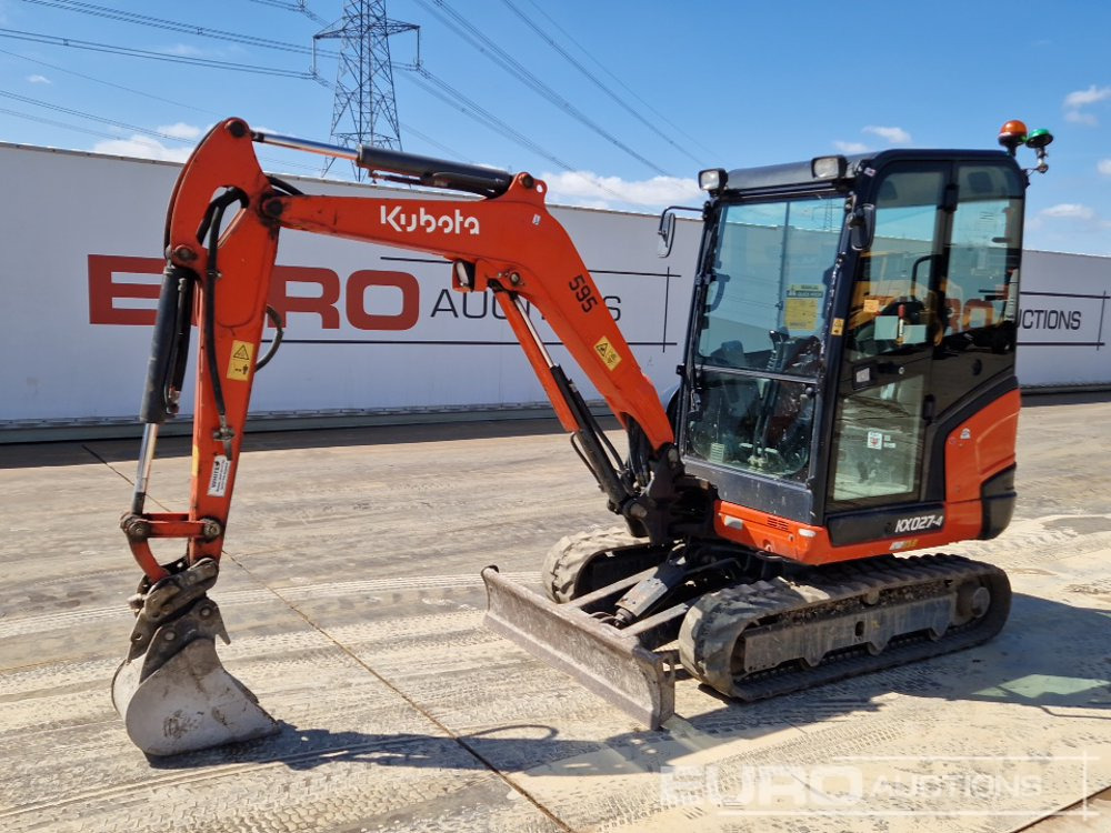 2019 Kubota KX027-4 - Mini excavator: Foto 1 2019 Kubota KX027-4 - Mini excavator: Foto 1