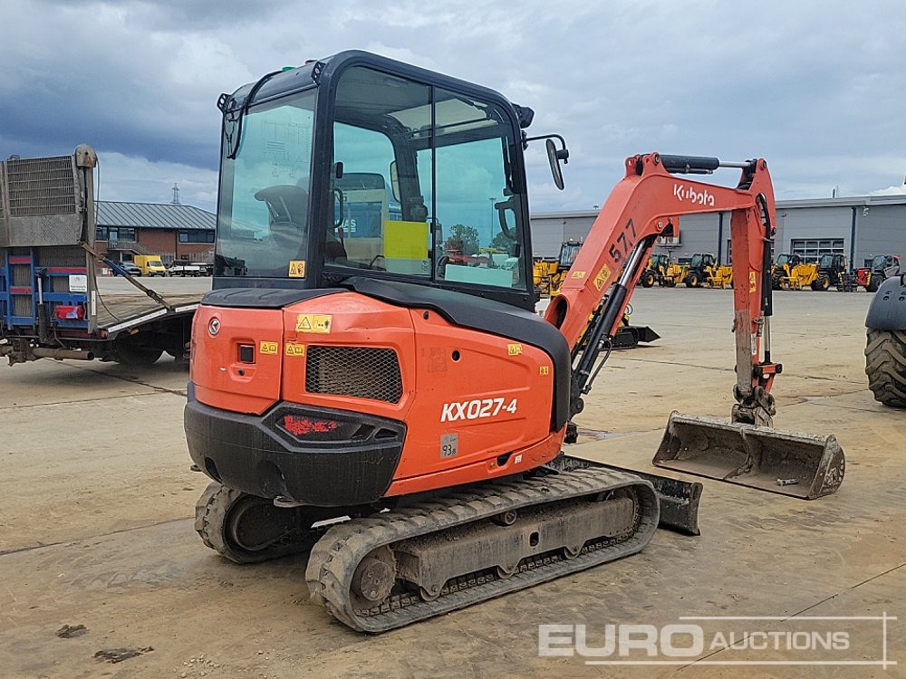 2019 Kubota KX027-4 - Mini excavator: Foto 5 2019 Kubota KX027-4 - Mini excavator: Foto 5