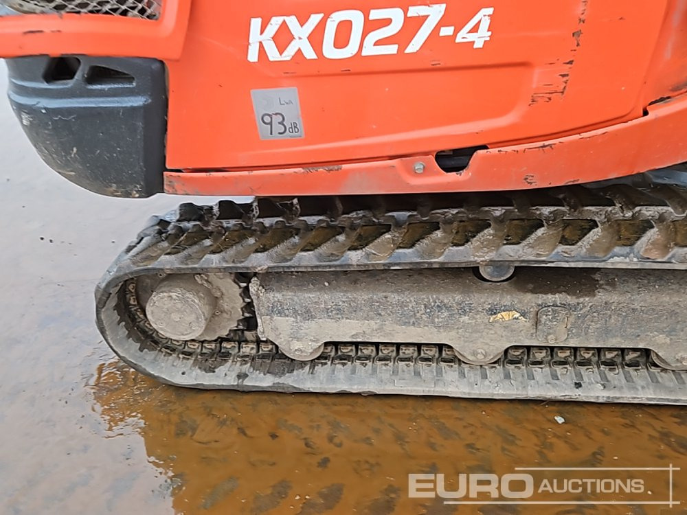 Mini excavator 2019 Kubota KX027-4: Foto 14
