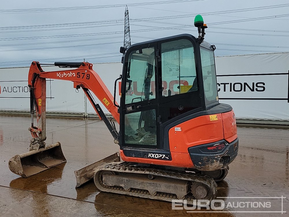 2019 Kubota KX027-4 - Mini excavator: Foto 3 2019 Kubota KX027-4 - Mini excavator: Foto 3
