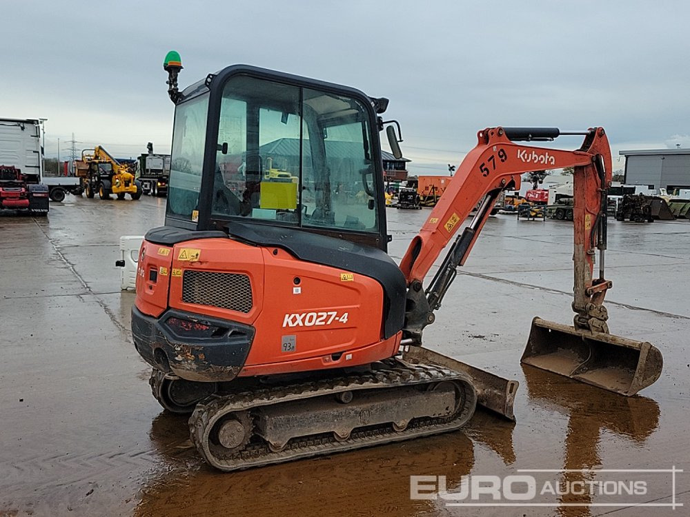 2019 Kubota KX027-4 - Mini excavator: Foto 5 2019 Kubota KX027-4 - Mini excavator: Foto 5