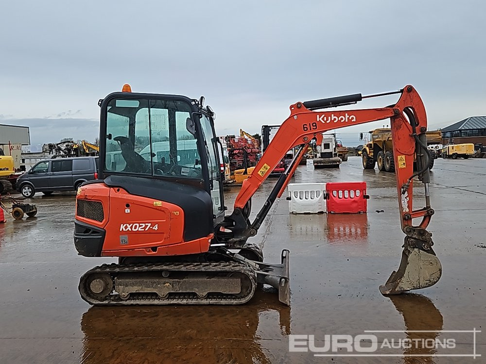Mini excavator 2019 Kubota KX027-4: Foto 6
