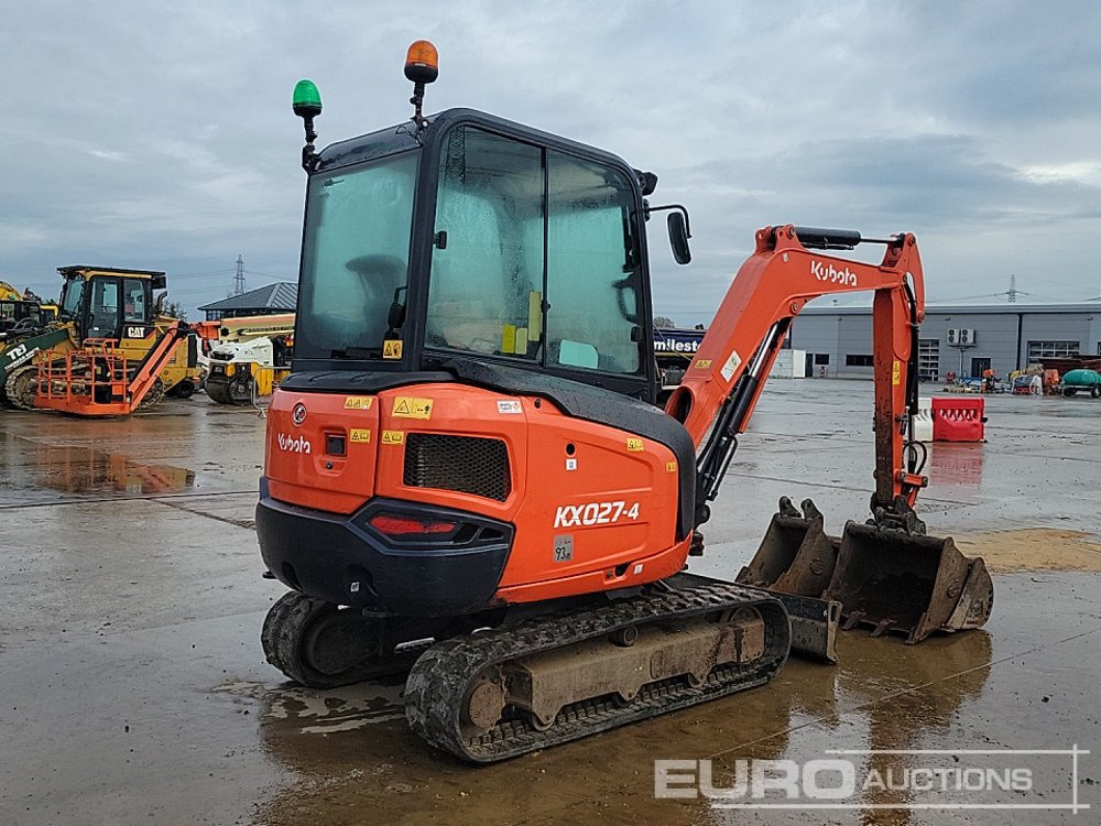 2019 Kubota KX027-4 - Mini excavator: Foto 5 2019 Kubota KX027-4 - Mini excavator: Foto 5