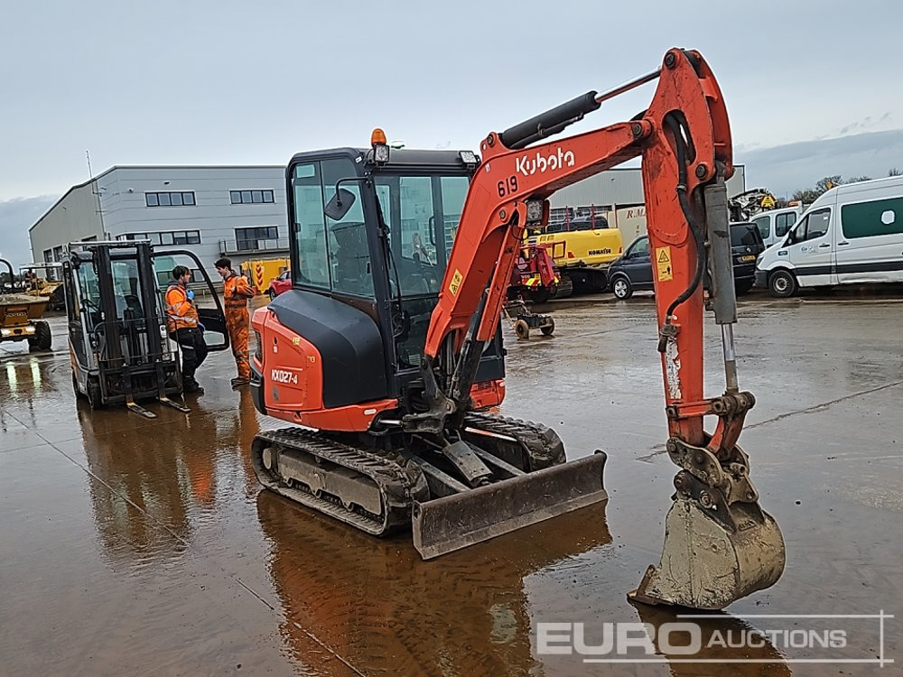 Mini excavator 2019 Kubota KX027-4: Foto 7
