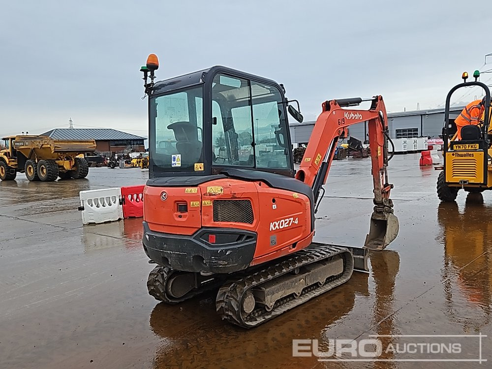 2019 Kubota KX027-4 - Mini excavator: Foto 5 2019 Kubota KX027-4 - Mini excavator: Foto 5