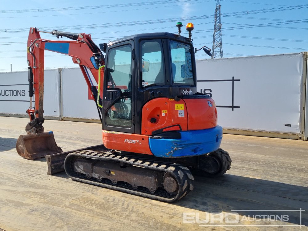 2019 Kubota KX057-4 - Mini excavator: Foto 3 2019 Kubota KX057-4 - Mini excavator: Foto 3