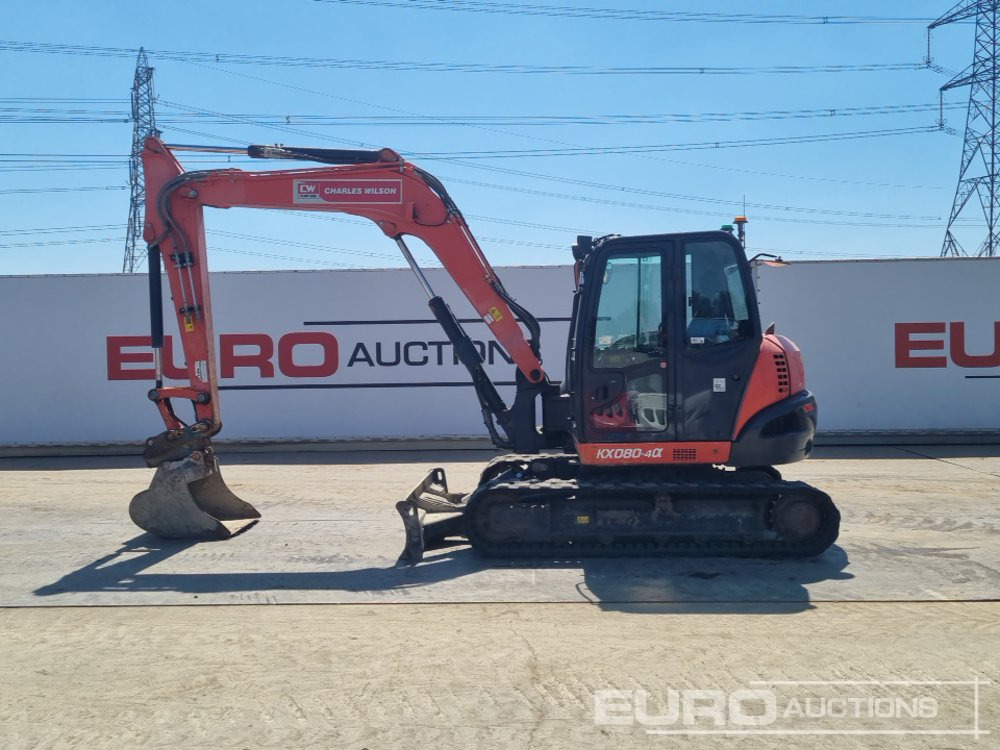 2019 Kubota KX080-4A - Mini excavator: Foto 2 2019 Kubota KX080-4A - Mini excavator: Foto 2