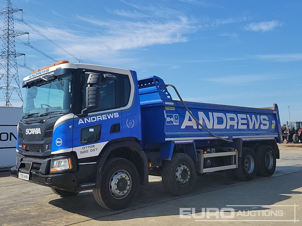 2019 Scania P410XT - Camion basculantă: Foto 1 2019 Scania P410XT - Camion basculantă: Foto 1