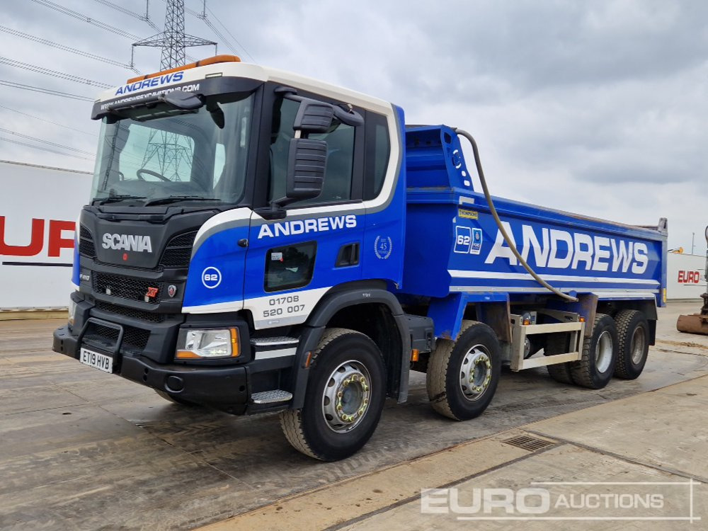 2019 Scania P410XT - Camion basculantă: Foto 1 2019 Scania P410XT - Camion basculantă: Foto 1