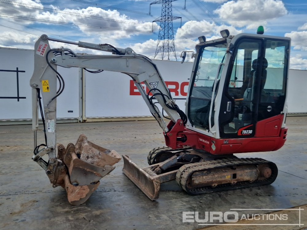 2019 Takeuchi TB230 - Mini excavator: Foto 1 2019 Takeuchi TB230 - Mini excavator: Foto 1