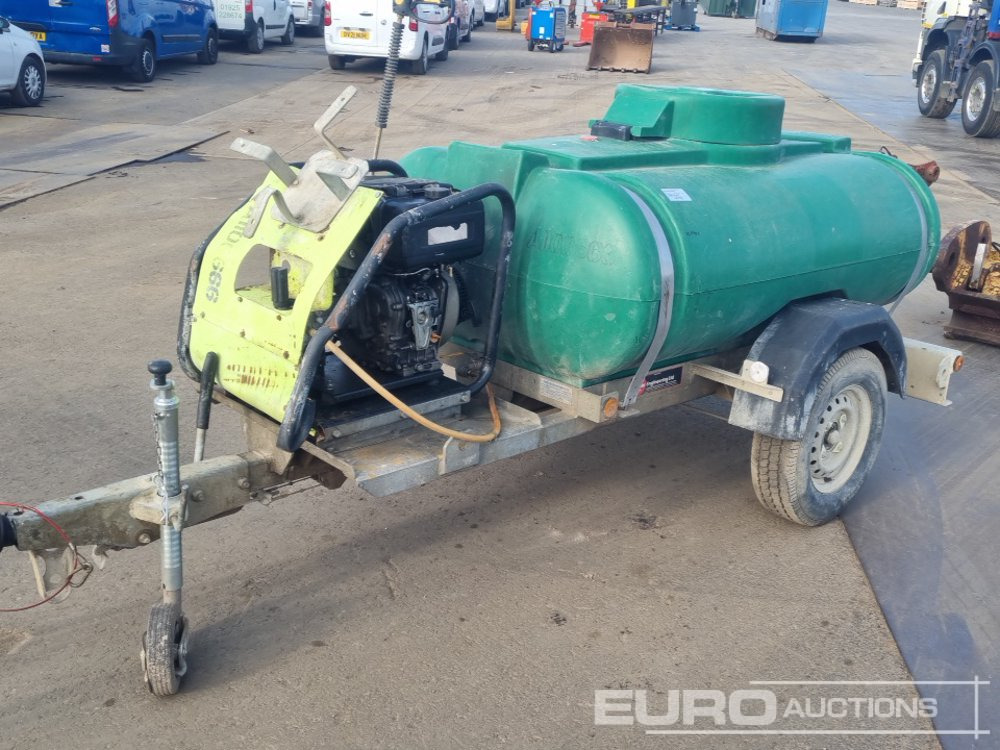 2019 Trailer Engineering single Axle Plastic Water Bowser, Yanmar Pressure Washer - Aparat de spălat cu presiune: Foto 1 2019 Trailer Engineering single Axle Plastic Water Bowser, Yanmar Pressure Washer - Aparat de spălat cu presiune: Foto 1