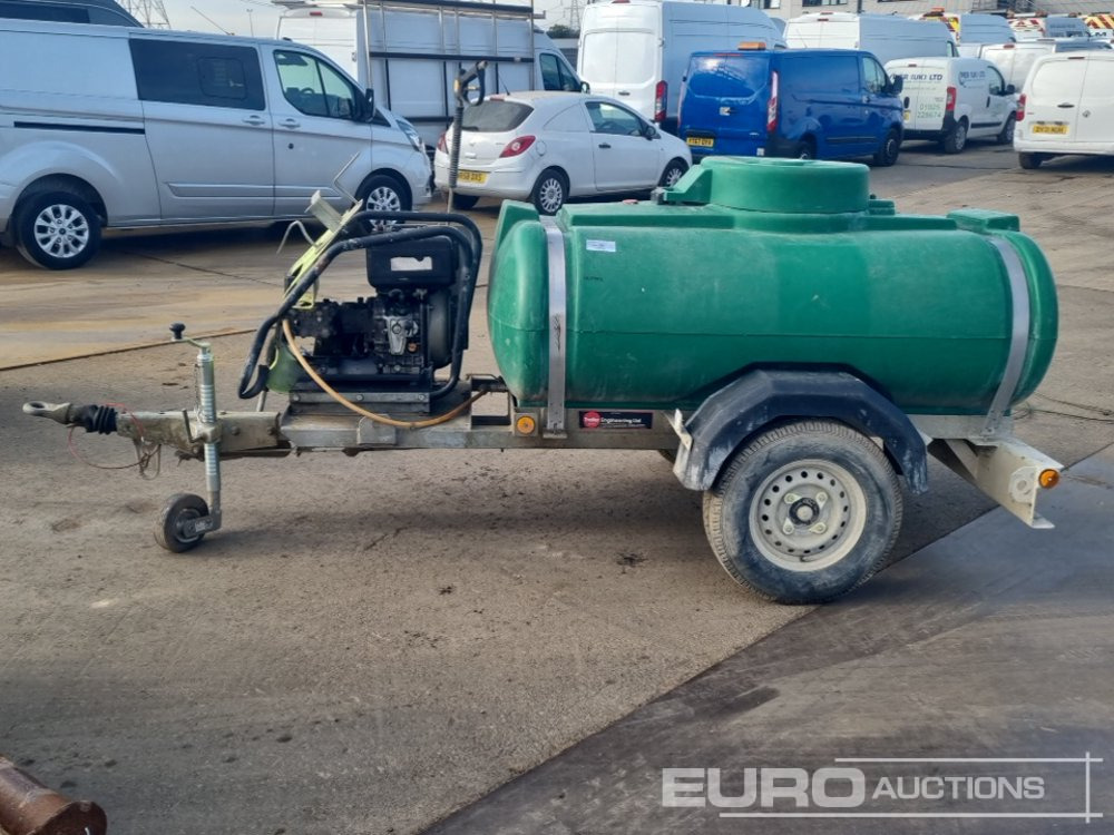 2019 Trailer Engineering single Axle Plastic Water Bowser, Yanmar Pressure Washer - Aparat de spălat cu presiune: Foto 2 2019 Trailer Engineering single Axle Plastic Water Bowser, Yanmar Pressure Washer - Aparat de spălat cu presiune: Foto 2