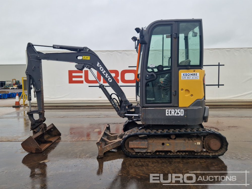 2019 Volvo ECR25D - Mini excavator: Foto 2 2019 Volvo ECR25D - Mini excavator: Foto 2