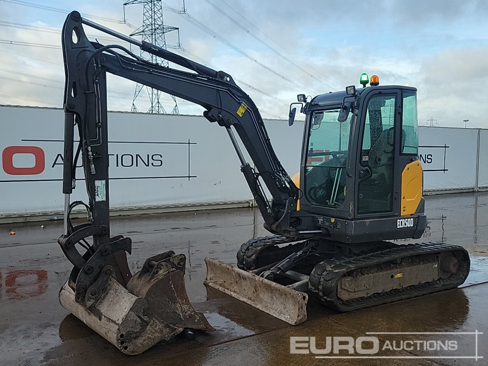 2019 Volvo ECR50D - Mini excavator: Foto 1 2019 Volvo ECR50D - Mini excavator: Foto 1