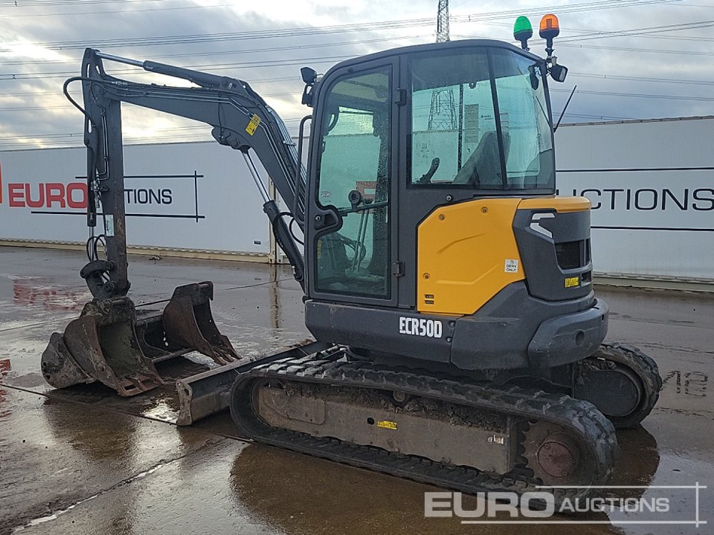 2019 Volvo ECR50D - Mini excavator: Foto 3 2019 Volvo ECR50D - Mini excavator: Foto 3