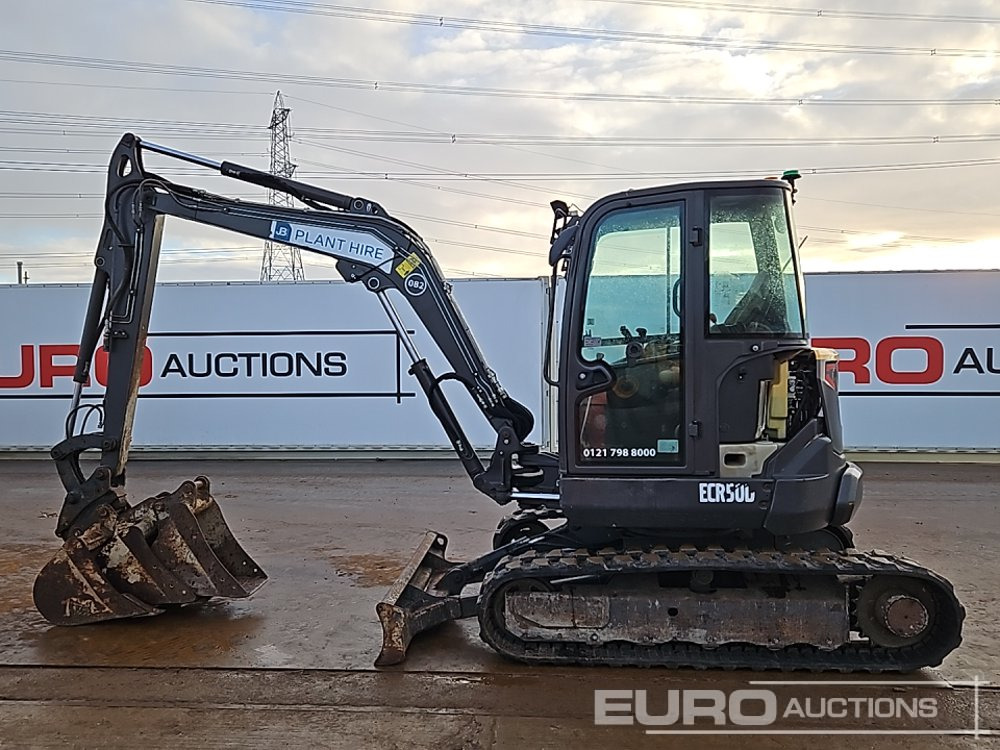 2019 Volvo ECR50D - Mini excavator: Foto 2 2019 Volvo ECR50D - Mini excavator: Foto 2