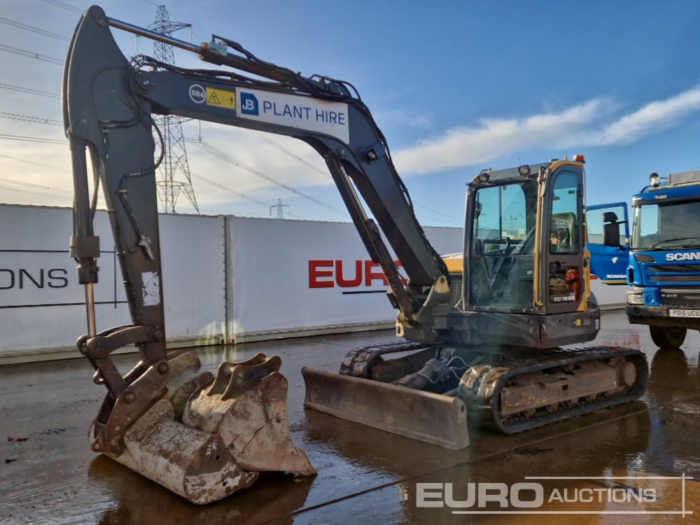 2019 Volvo ECR88D - Mini excavator: Foto 1 2019 Volvo ECR88D - Mini excavator: Foto 1
