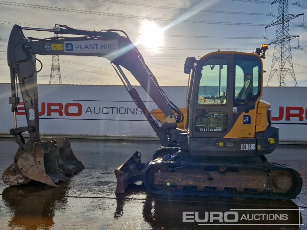2019 Volvo ECR88D - Mini excavator: Foto 2 2019 Volvo ECR88D - Mini excavator: Foto 2