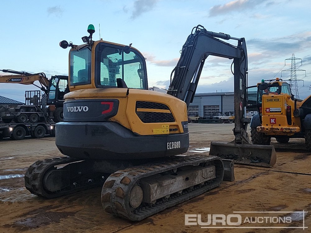 2019 Volvo ECR88D - Mini excavator: Foto 5 2019 Volvo ECR88D - Mini excavator: Foto 5