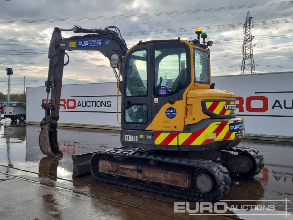 2019 Volvo ECR88D - Mini excavator: Foto 3 2019 Volvo ECR88D - Mini excavator: Foto 3