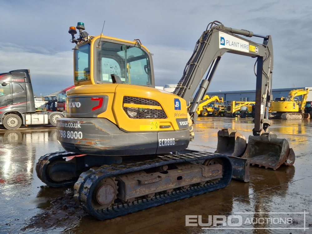 2019 Volvo ECR88D - Mini excavator: Foto 5 2019 Volvo ECR88D - Mini excavator: Foto 5