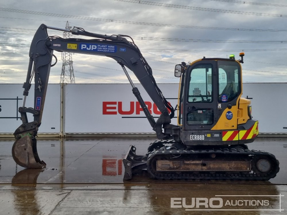 2019 Volvo ECR88D - Mini excavator: Foto 2 2019 Volvo ECR88D - Mini excavator: Foto 2