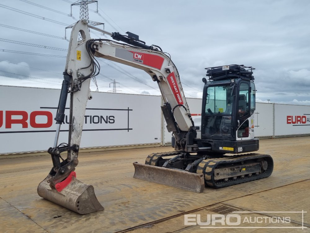 2020 Bobcat E85 - Mini excavator: Foto 1 2020 Bobcat E85 - Mini excavator: Foto 1
