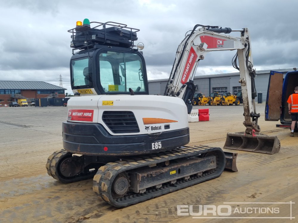 2020 Bobcat E85 - Mini excavator: Foto 5 2020 Bobcat E85 - Mini excavator: Foto 5