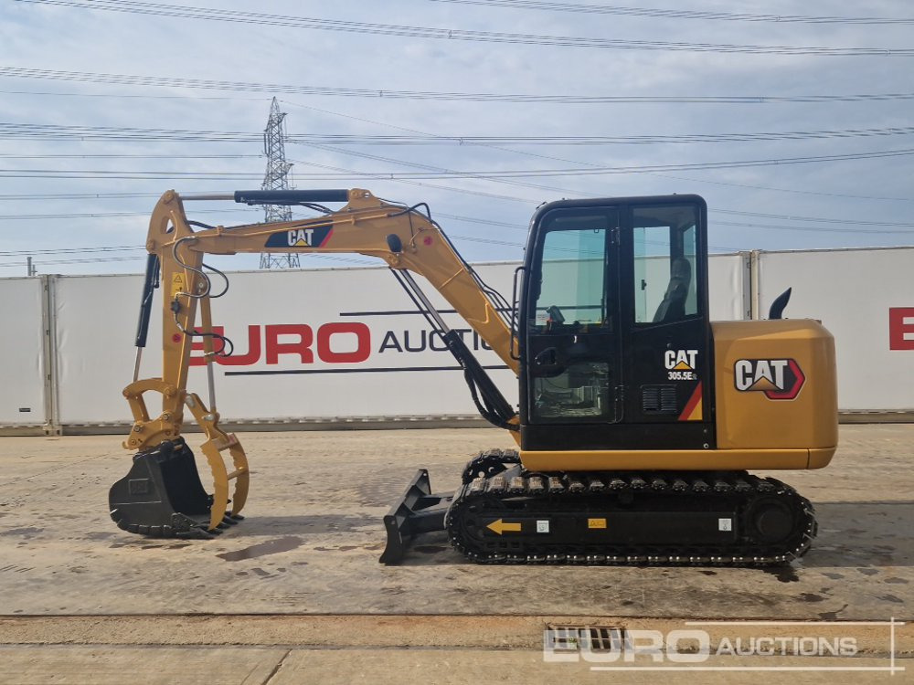 2020 CAT 305.5E2 - Mini excavator: Foto 2 2020 CAT 305.5E2 - Mini excavator: Foto 2