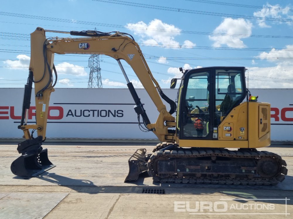 2020 CAT 308CR - Mini excavator: Foto 2 2020 CAT 308CR - Mini excavator: Foto 2