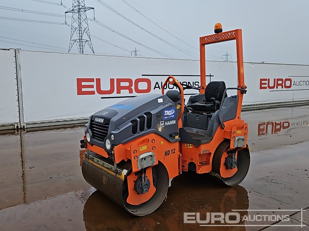 2020 Hamm HD12VV - Cilindru compactor: Foto 1 2020 Hamm HD12VV - Cilindru compactor: Foto 1