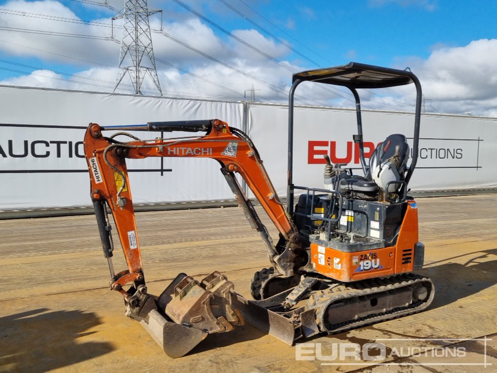 2020 Hitachi ZX19U-6 YR - Mini excavator: Foto 1 2020 Hitachi ZX19U-6 YR - Mini excavator: Foto 1