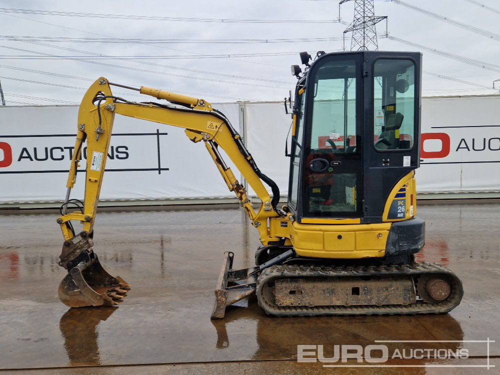 2020 Komatsu PC26MR-3 - Mini excavator: Foto 2 2020 Komatsu PC26MR-3 - Mini excavator: Foto 2