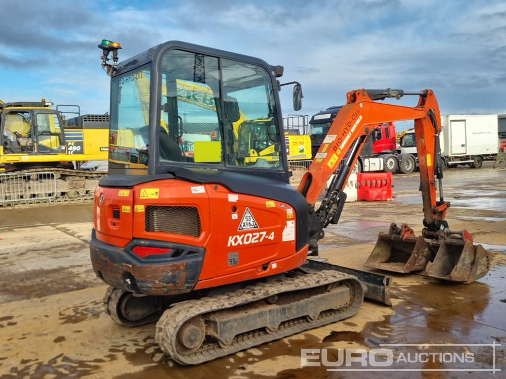 2020 Kubota KX027-4 - Mini excavator: Foto 5 2020 Kubota KX027-4 - Mini excavator: Foto 5