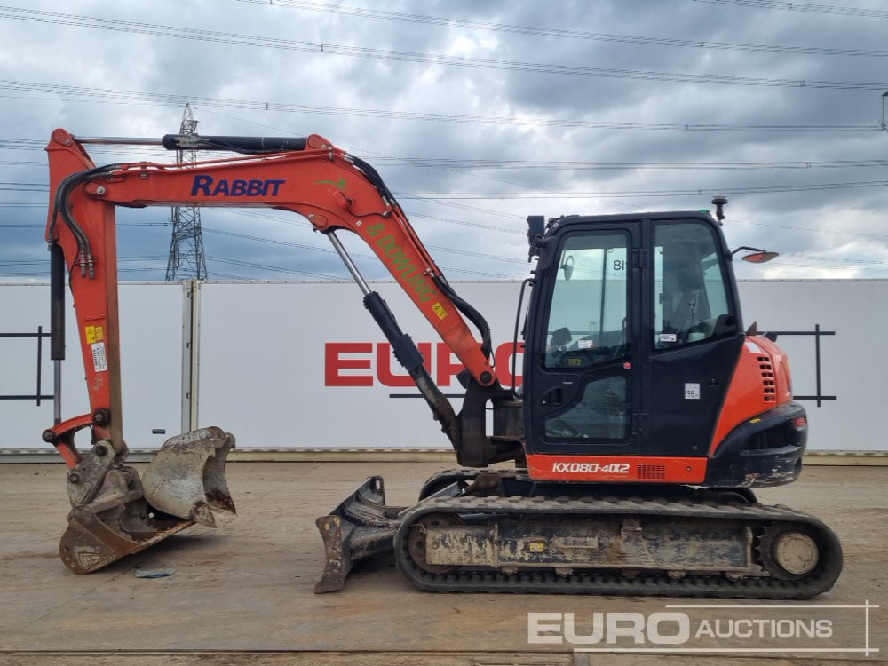 2020 Kubota KX080-4A2 - Mini excavator: Foto 2 2020 Kubota KX080-4A2 - Mini excavator: Foto 2