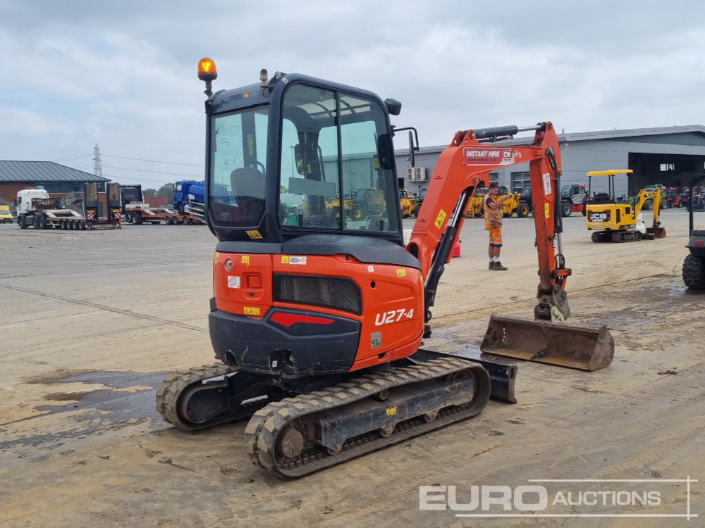 2020 Kubota U27-4 - Mini excavator: Foto 5 2020 Kubota U27-4 - Mini excavator: Foto 5