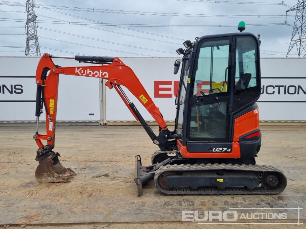 2020 Kubota U27-4 - Mini excavator: Foto 2 2020 Kubota U27-4 - Mini excavator: Foto 2