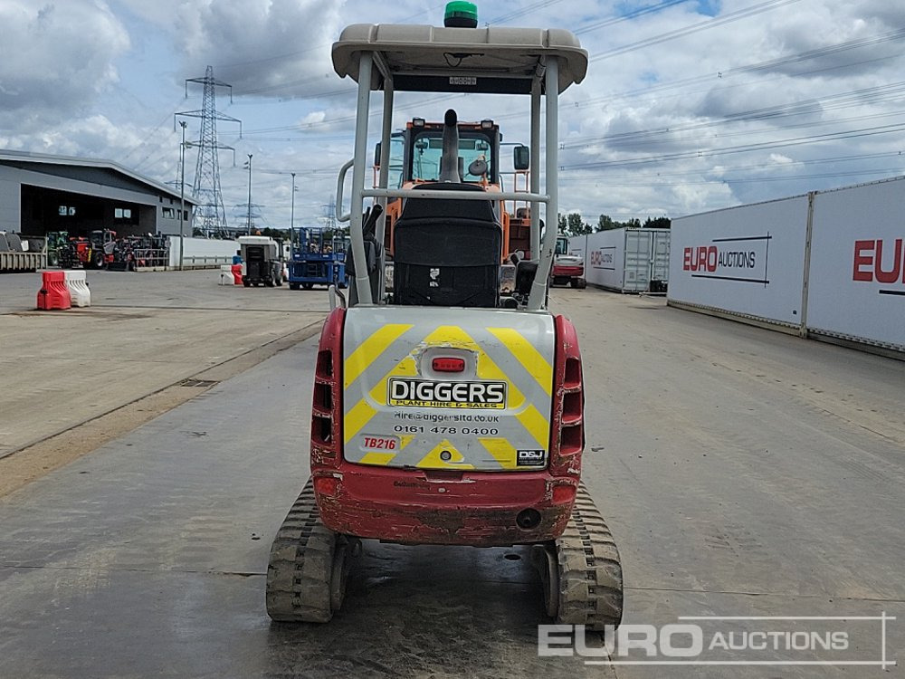 2020 Takeuchi TB216 - Mini excavator: Foto 4 2020 Takeuchi TB216 - Mini excavator: Foto 4