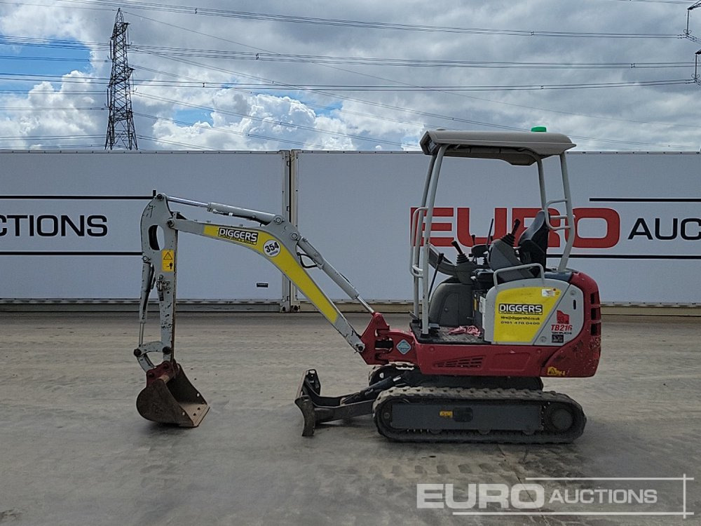 2020 Takeuchi TB216 - Mini excavator: Foto 2 2020 Takeuchi TB216 - Mini excavator: Foto 2