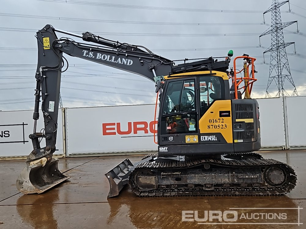 2020 Volvo ECR145EL - Excavator pe şenile: Foto 2 2020 Volvo ECR145EL - Excavator pe şenile: Foto 2