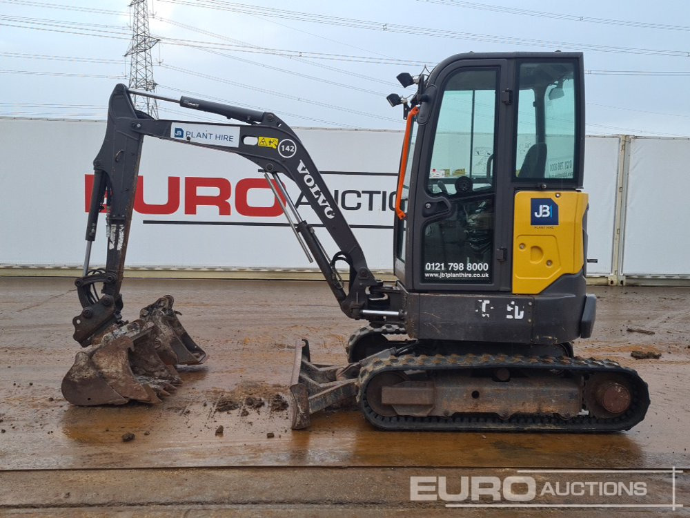 2020 Volvo ECR25D - Mini excavator: Foto 2 2020 Volvo ECR25D - Mini excavator: Foto 2