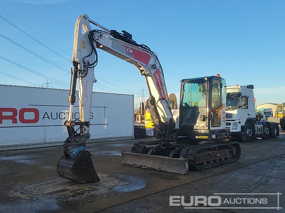 2021 Bobcat E85 - Mini excavator: Foto 1 2021 Bobcat E85 - Mini excavator: Foto 1