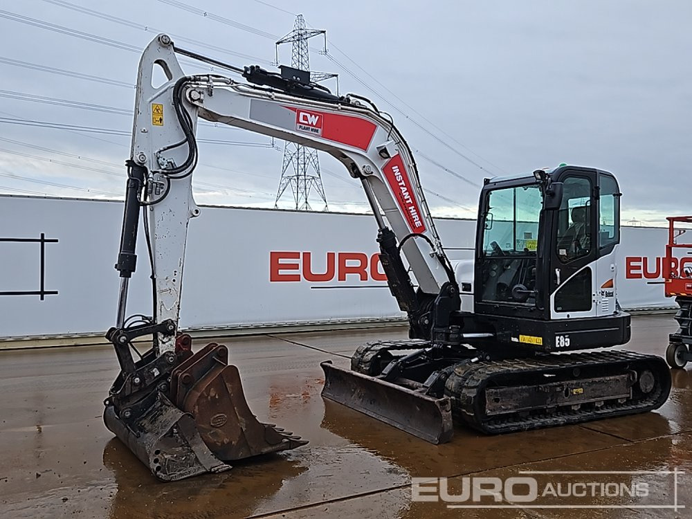 2021 Bobcat E85 - Mini excavator: Foto 1 2021 Bobcat E85 - Mini excavator: Foto 1