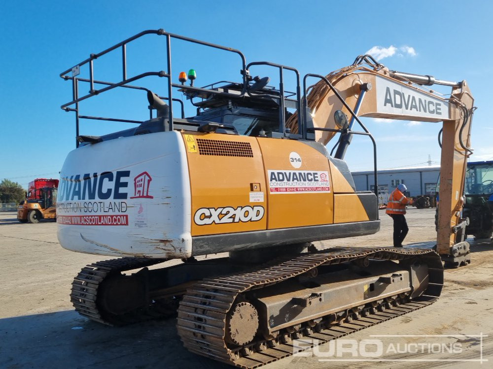 2021 Case CX210D - Excavator pe şenile: Foto 5 2021 Case CX210D - Excavator pe şenile: Foto 5