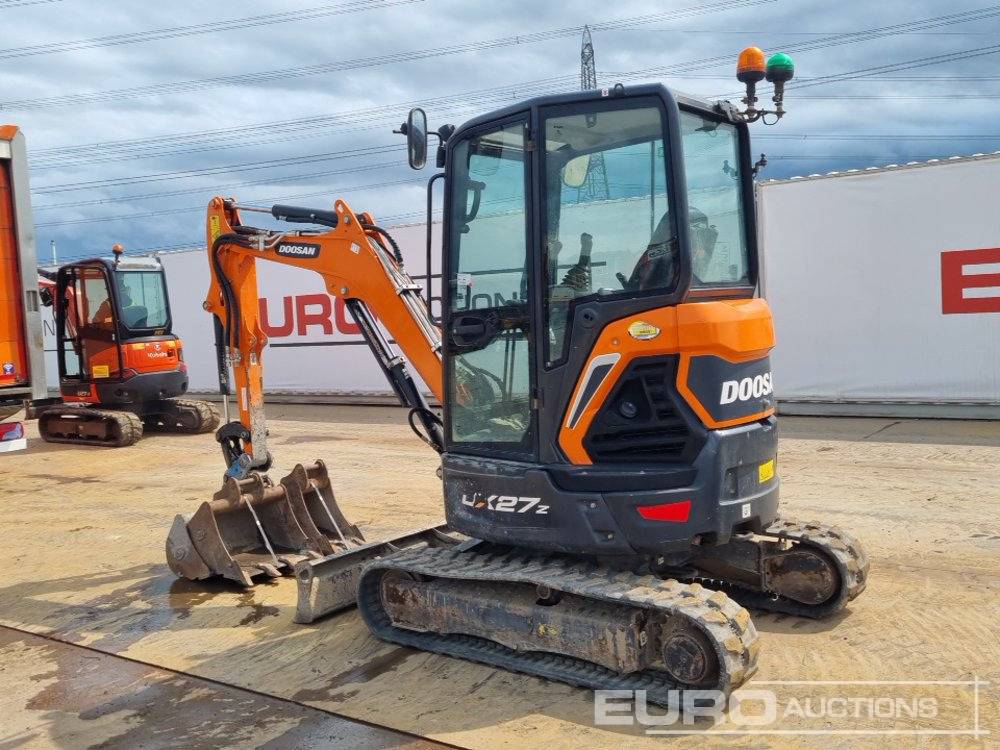 2021 Doosan DX27Z - Mini excavator: Foto 3 2021 Doosan DX27Z - Mini excavator: Foto 3