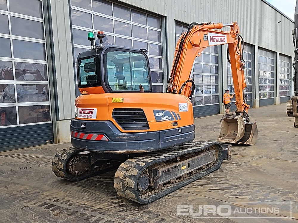 2021 Doosan DX85R-3 - Mini excavator: Foto 5 2021 Doosan DX85R-3 - Mini excavator: Foto 5
