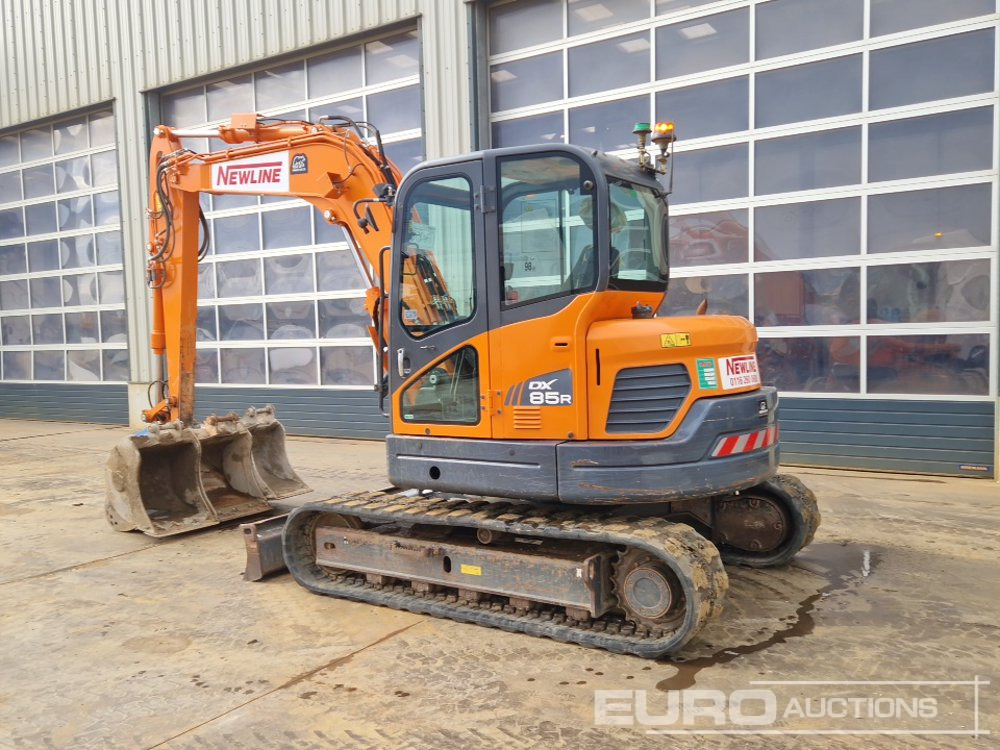 2021 Doosan DX85R-3 - Mini excavator: Foto 3 2021 Doosan DX85R-3 - Mini excavator: Foto 3