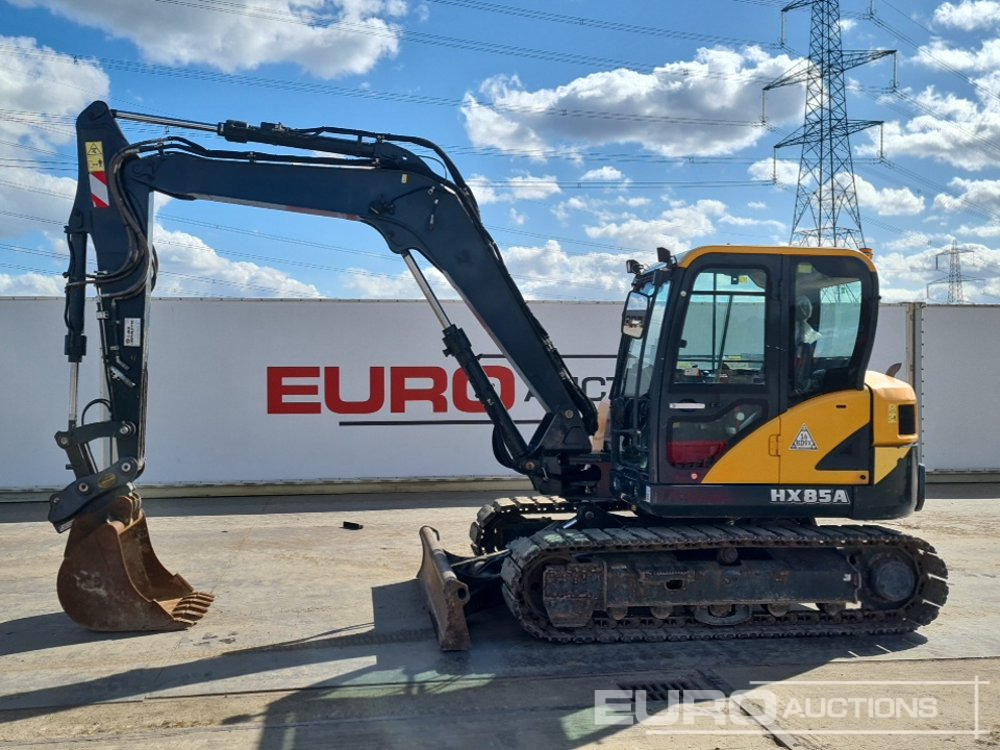 2021 Hyundai HX85A - Mini excavator: Foto 2 2021 Hyundai HX85A - Mini excavator: Foto 2