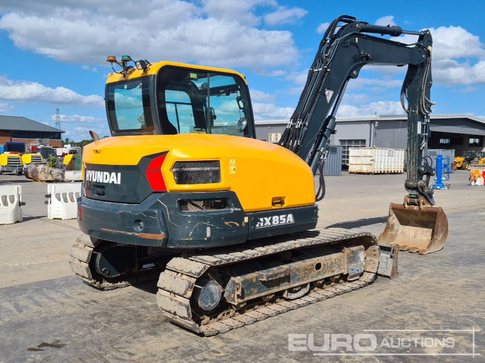 2021 Hyundai HX85A - Mini excavator: Foto 5 2021 Hyundai HX85A - Mini excavator: Foto 5