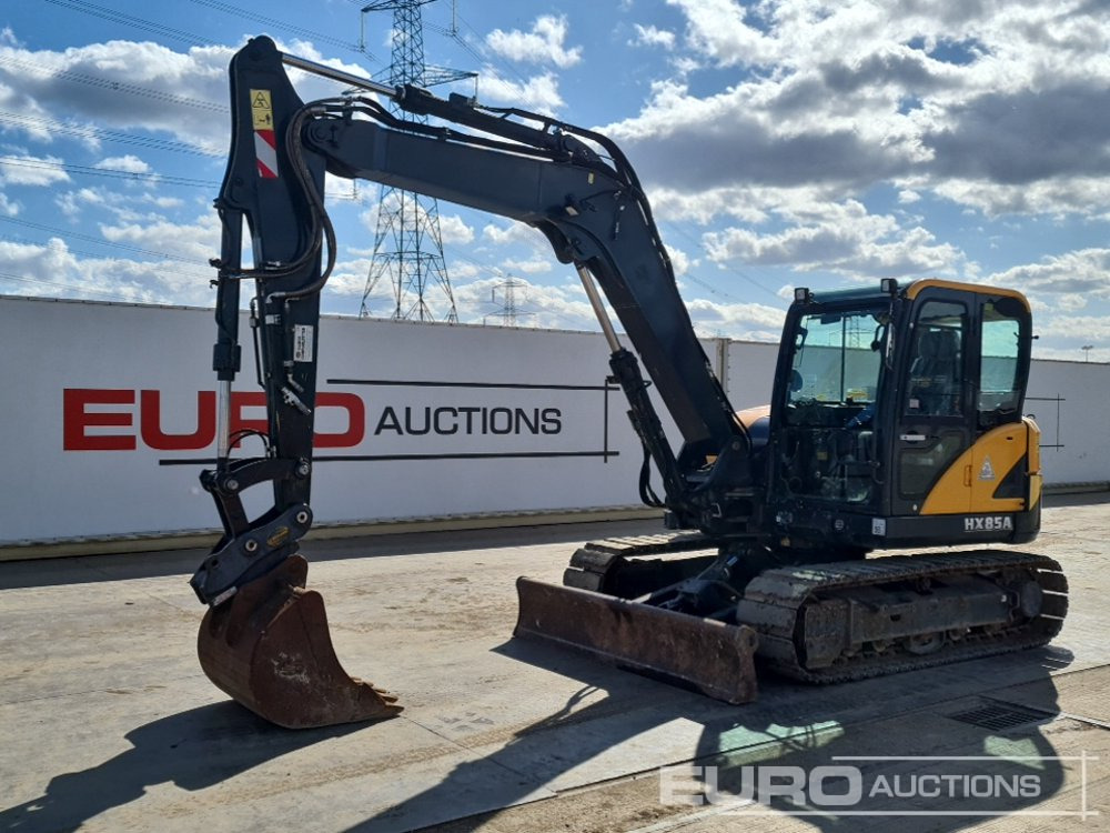 2021 Hyundai HX85A - Mini excavator: Foto 1 2021 Hyundai HX85A - Mini excavator: Foto 1